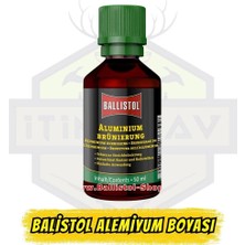 Ballistol Aluminium Brünierung - Profesyonel Alüminyum Karartma Boyası (50ml)