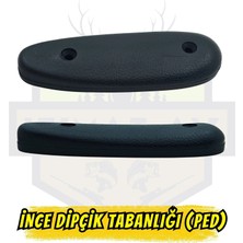 İtimat Av İnce Tip Darbe Emici Dipçik Tabanlığı - Minimalist Omuz Pedi (Slim Profile)