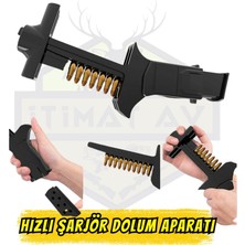 İtimat Av Hızlı Pratik Hızlı Yükleme ve Dolum Aparatı 9mm & .40 Cal- Tepsiden Otomatik Yükleme