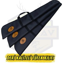 Itimat Av Winchester Baskılı Kaliteli Deri Görünümlü Profesyonel Uzun Ekipman ve Outdoor Taşıma Kılıfı - 130 cm Profesyonel Çanta