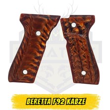 BERETTA F92 / Yavuz 16 Uyumlu Bal Köpüğü Sedef Kabze - Özel Seri