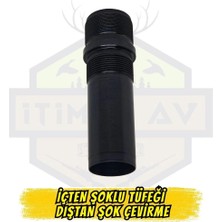 İtimat Av 12 Kalibre İçten Şoklu Tüfeği Dıştan Şoklu Hale Getirici Aparat (Adaptör)