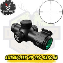 SWAMPDEER Impact HD Pro 3x30 IR Outdoor Dürbün - Aydınlatmalı