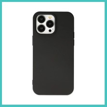 Ny Joy iPhone 14 Pro Max Uyumlu Kılıf Nano Içi Kadife Silikon - Siyah Nyjoybz