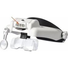 Magicool Lsk Nikula-3 LED Lambalı Şapka Tıp Büyüteç 3lensli- MG81000S