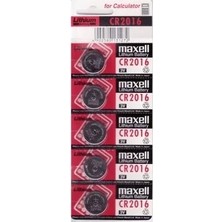Magicool Lsk Maxell CR2016 3V Lityum Düğme Pil 5'li Paket