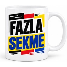 Soi Home Fazla Sekme Tasarımlı Porselen Kupa - Model 674 Soı