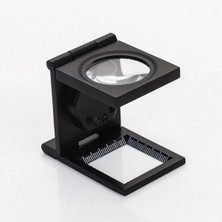 Magicool Lsk 25X25 mm Full Çelik Kaplı Katlamalı Büyüteç TH9005B