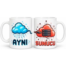 Soi Home Aynı Sunucu 2'li Porselen Kupa Seti - Model 700 Soı