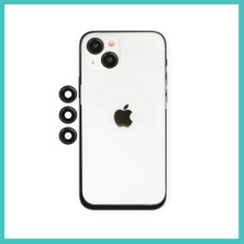 Ny Joy iPhone 14 Uyumlu Shine Kamera Lens - Siyah Nyjoybz