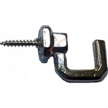 Magicool Lsk Vidalı Kanca, Askı Büyük - 15X23MM, Nikel - 1 Adet