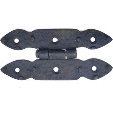 Magicool Lsk Antika Tarz Dekoratif Pirinç Düğmeli Menteşe - 117X57 Mm, Oksit