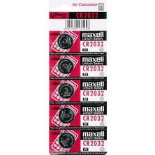 Magicool Lsk Maxell CR2032 3V Lityum Düğme Pil 5'li Paket