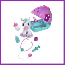 Salmore Vet Case With Plush Unicorn Bty