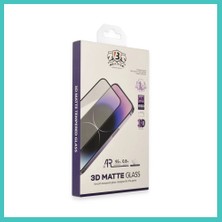 Ny Joy iPhone 15 Pro Uyumlu Bilvis 3D Mat Cam Ekran Koruyucu Nyjoybz