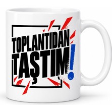 Bşk Virgo Toplantıdan Taştım Tasarımlı Porselen Kupa - Model 667 BSK2026