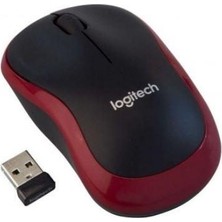 Ecotrend Logıtech M185 Kablosuz USB Mouse Kırmızı 910-002237 ECO123