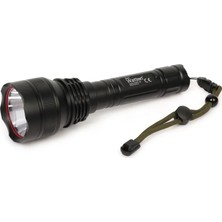 Ersert Güçlü 3000 Lümen P50 LED Şarjlı Fener Uzun Menzilli 20 cm