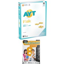 ÜçDörtBeş Yayınları Üçdörtbeş 2027 Ayt Fizik Soru Bankası + 8. Sınıf Fen Bilimleri 25 Deneme