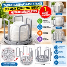 Akıllı Bayi Tabak Bardak Kase Standı Bulaşık Kurutma Tutucu Mutfak Düzenleyici Organizatör (Adet Fiyatıdı