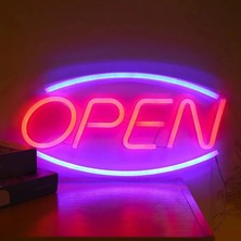 Ersert Et Open Yazılı Neon LED Tabela