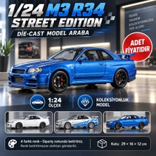Ersert Et 1/24 M3 R34 Street Edition Model Araba (Adet Fiyatıdır)