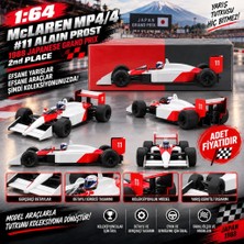 Ersert Et 1/64 Mclaren Mp4/4 #11 Alain Prost 1988 Japanese Grand Prix 2nd Place (Adet Fiyatıdır)