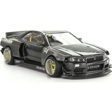 Ersert Et 1/64 Model Araç Kaidohouse Skyline Gt-R (R34) Kaido Works Greddy V2