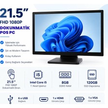 Grandstarr W215M 21.5'' Fhd I5-7.nesil/8gb RAM/120GB SSD Dokunmatik Pos Pc