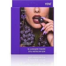 Helinaria Üzüm Aromalı Yenilebilir Iç Çamaşırı Takımı