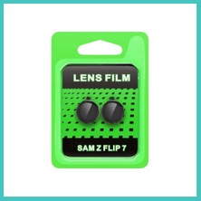 Ny Joy Samsung Galaxy Z Flip 7 Raze Metal Kamera Lens - Siyah Nyjoybz
