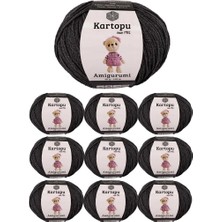 Ersert Et 10 Adet Amigurumi El Örgü Ipi 50GR 995