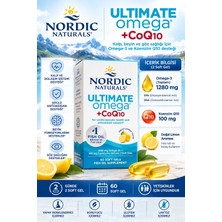 Nordic Naturals Ultımate Omega + COQ10 60 Kapsül