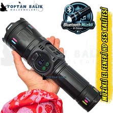 gold  goldkama w5250b müzikli şarjlı led el feneri