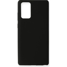Ersert Ers Galaxy Note 20 Kılıf Nano Içi Kadife Silikon - Siyah