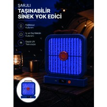 Str Store Elektrikli Sinek Öldürücü 365NM Uv Işıklı Masaüstü Cihaz Mavi Renk