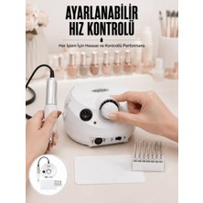 Ersert Ers Düşük Gürültülü Tırnak Matkap Seti Salon ve Ev Kullanımı Yeni Nesil