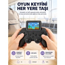 Ersert Ers Mini Retro Oyun Konsolu S10 2.8 Inç Ekran Taşınabilir Klasik Atari Yeni Nesil