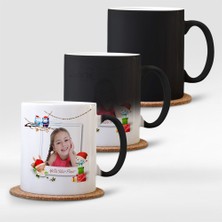 BK Gift Kişiye Özel Sihirli Kupa Bardak (Yılbaşı Temalı-6)