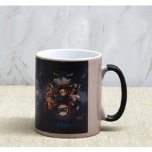 Ersert Ers Porselen Renk Değiştiren Demon Slayer Kupa Bardak AALK380