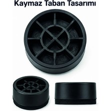 Ersert Ers 4 Adet Kaymaz Çamaşır Makinesi Ayak Altlığı