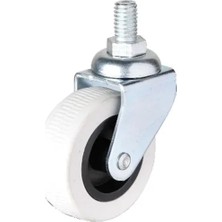 Ersert Ers 322 - 50X20 mm Gri Vidalı Teker 4 Adet