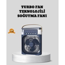 Ersert Ers Sessiz Çalışan Turbo Fan Güçlü Hava Akışlı Masa Üstü Vantilatör