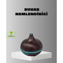 Ersert Ers Aromaterapi Difüzörü 550 ml Ultrasonik Nemlendirici Otomatik Kapanma Özellikli