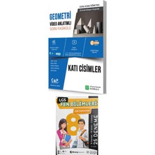 Çap Yayınları 2027 Katı Cisimler Video Anlatımlı Soru Fasikülü + 8. Sınıf Fen Bilimleri 25 Deneme