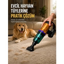 Ersert Ers Yüksek Çekiş Gücüne Sahip Şarjlı El Süpürgesi Araç ve Ev Kullanımına Uygun