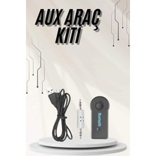 Ersert Ers Yeni Nesil Bluetooth Aux Araç Kiti Siyah Tv Tablet Telefon Araç Araba