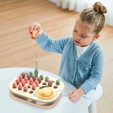 Ersert Eğlenceli Tahta Balık Yakalama Oyunu 1 Adet