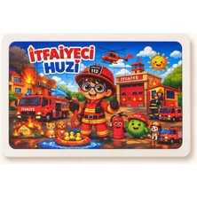 Ersert Ers Itfaiyeci H - 24 Parça Ahşap Puzzle