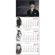 Ersert Ers 2027 Atatürk Gemici Duvar Takvimi - Gazi
